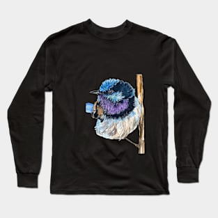 Fairy Wren Long Sleeve T-Shirt